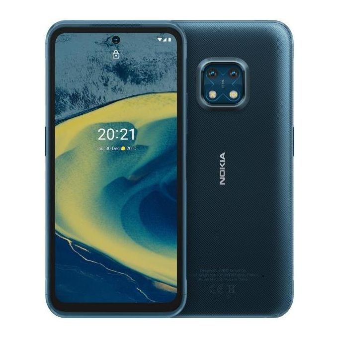 Nokia XR20 6.67'' Doppia Sim Android 11 5G Usb Tipo-C 4Gb 64Gb 4630mAh Blu