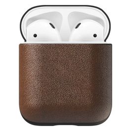 Nomad AirPods Custodia in Pelle Marrone Rustica