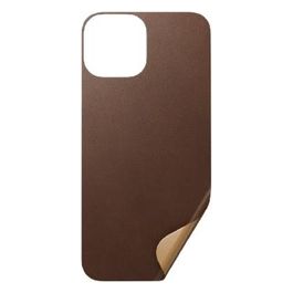 Nomad Leather Skin Rustic Brown Cover per iPhone 13 Pro