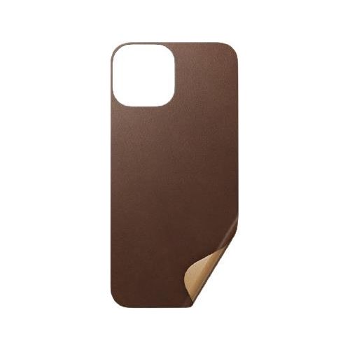 Nomad Leather Skin Rustic Brown Cover per iPhone 13 Pro