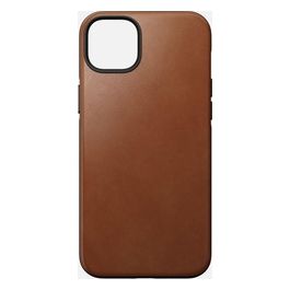 Modern Custodia in Pelle per iPhone 14 Plus English Tan
