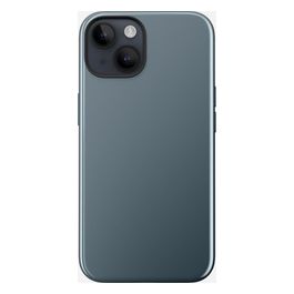 Modern Custodia in Pelle per iPhone 14 Marine Blue