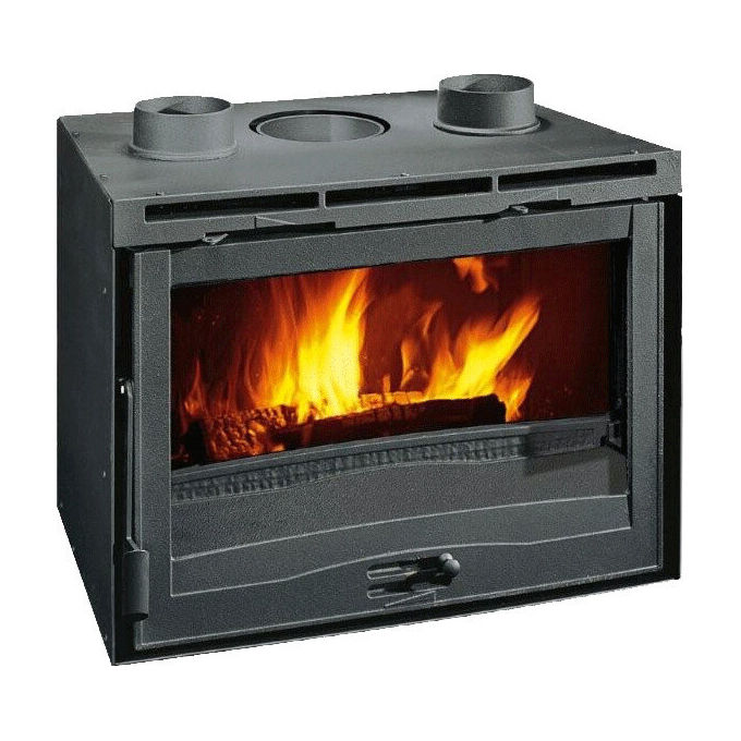 Nordica Caminetto Inserto 70 H49.16 Nero