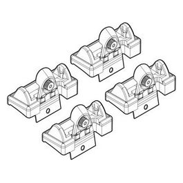 Nordrive Kit attacchi barre portatuttto - 58