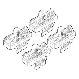 Nordrive Kit attacchi barre portatuttto - 147