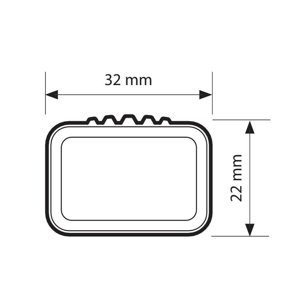 NOWA, COPPIA BARRE PORTATUTTO IN ALLUMINIO - S - 108 CM