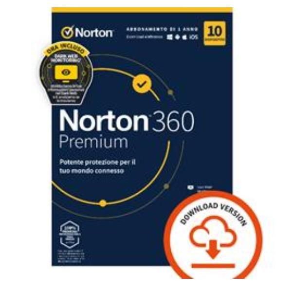 Norton 360 Prem2023-10d 12m