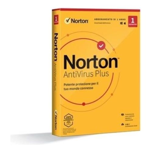 Norton Antivirus Plus 2022 2Gb It 1 User 1 Device 12mo Generic Rsp Mm Gum