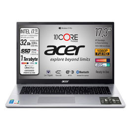 Notebook Aspire 17 Intel Core i7 16GB RAM 512GB SSD