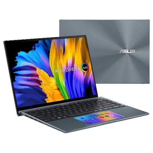 Notebook ASUS Zenbook UX5400ea-l7213w, Processore Intel Core i7-1165G7, Ram 16gb, SSD 512GB, Display 14'' Oled, ScreenPad, Windows 11