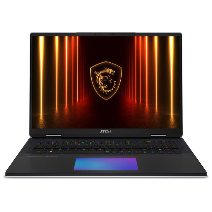 MSI A2WJ-1079IT Titan 18 HX Notebook 18'' 4K Mini LED Core Ultra 9 290HX Plus RAM 64GB SSD 2TB RTX 5090 colore Core Black
