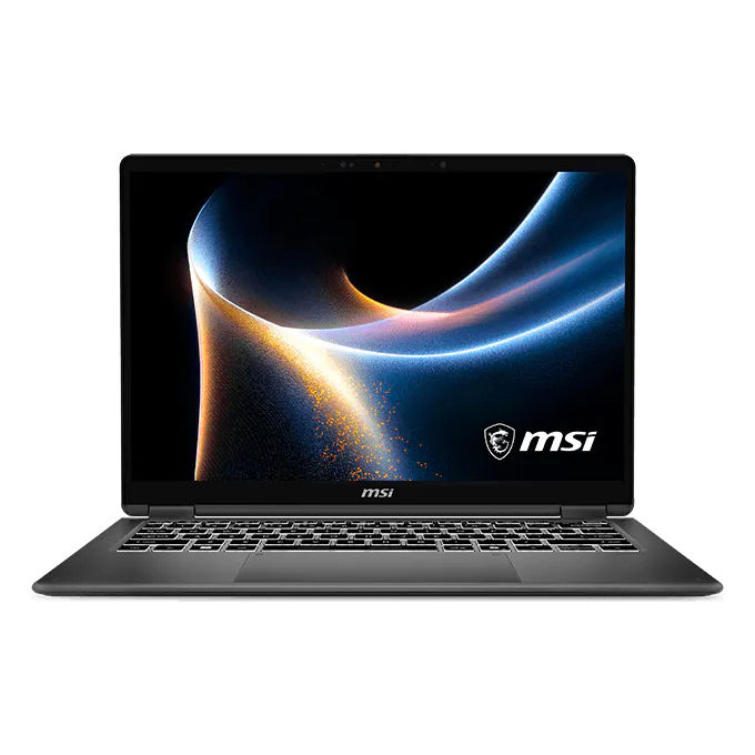 MSI PRESTIGE 14 FLIP AI+ D3MTG-075IT Notebook Ibrido 2 in 1 Intel Core Ultra 9 386H 32 GB LPDDR5x 1 TB SSD Schermo Touch OLED 14'' Wi-Fi 7 Windows 11 Home colore Grigio