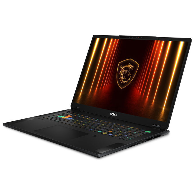 MSI STEALTH A18 AI+ A3XWHG-015IT Notebook Gaming 18'' QHD+ 240Hz AMD Ryzen AI 9 370 32GB DDR5 2TB SSD NVMe PCIe Gen4 NVIDIA GeForce RTX 5070 Ti 12GB colore Nero