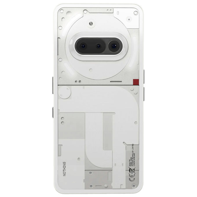 Nothing Phone (3a) Bianco, 8GB RAM, 128GB Memoria, 5000mAh, Doppia SIM