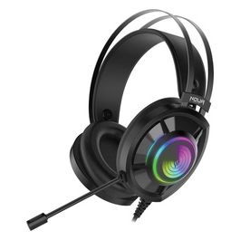 Cuffia con Microfono Usb 7.1 Echo Rgb Rainbow Black