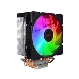 Noua Disturbia Dissipatore per CPU TDP 135W 4 Tubi di Calore e Ventola PWM da 120 mm Rainbow Fixed Compatibile con 1200 / AM4 AM5