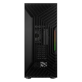 Ne-o F18 Nero Case ATX per PC Gaming, Supporta E-ATX, 3*USB3.0/2.0, Ventola PWM ARGB, Frontale con Strip LED ARGB, Pannello Laterale in Vetro Temperato (AxPxL: 480x435x210 mm)