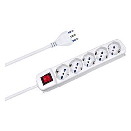 CE31/5C Multipresa Polivalente con Interruttore On/Off Luminoso