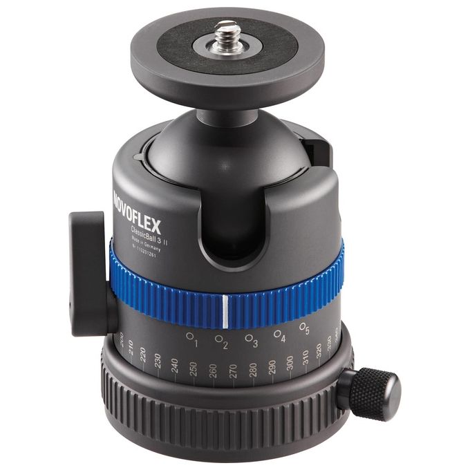 Novoflex Classic Ball 2 Palla Grigio Testa per Treppiede