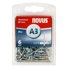 Rivetti Ciechi A 3 X 6 Alu 70 Pezzi