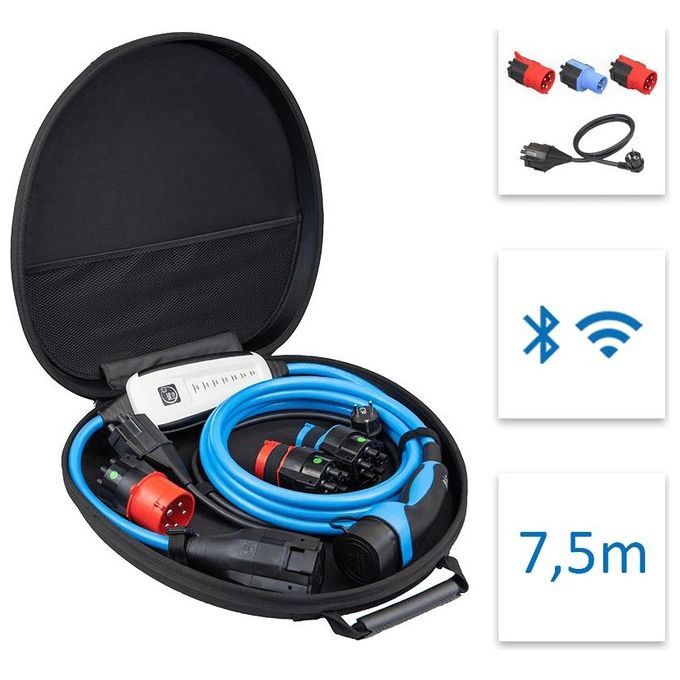 NRGkick 32A 7.5mt Set Optimal WLAN con Adattatore e Borsa