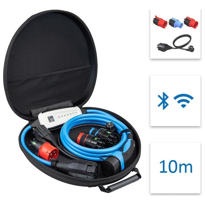 NRGkick 32A GSM-GPS-SIM Standard con 10mt di Cavo