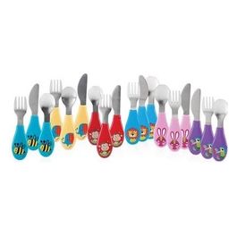 Nuby Set 3 Pezzi Posate Inox