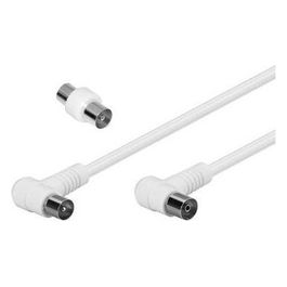 9/24w Cavo Antenna 1 Spina 1 Presa a 90 Gradi IEC 9,5mm 2mt