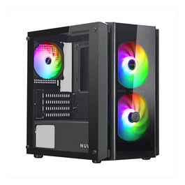 Case Mini-Tower ATX Blitz R28 Nero con Mesh e Vetro