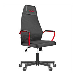 Sedia Gaming Grid Ergonomica Rosso e Nero Regolabile