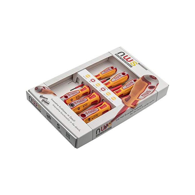 NWS Set di Cacciaviti VDE 7 Pezzi