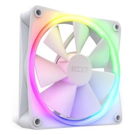 Ventole RGB F120 - RF-R12TF-W1 - Personalizzazione avanzata dell'illuminazione RGB - Raffreddamento silenzioso - Triplo (ventola e controller RGB INCLUSI) - Ventola da 120 mm - Bianco