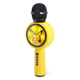 Microfono Pikachu Popsing Led Bluetooth Giallo