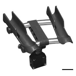 Reggi-canne Quicklift 2 posti per tubi 25 mm 