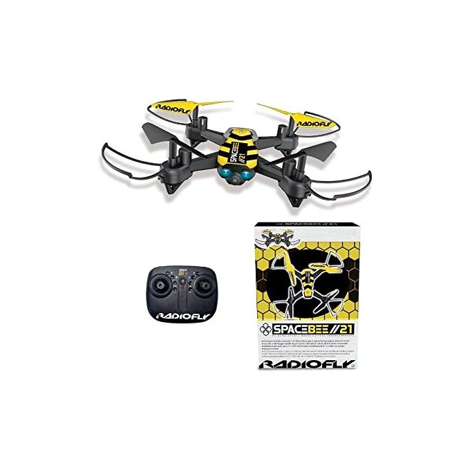 Ods Drone Giocattolo Radiofly Space Bee Giallo e Nero