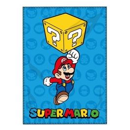 OEM Coperta in Pile Super Mario Mario e Cubo Punto Interrogativo