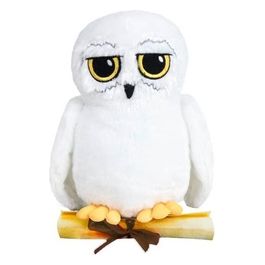 Peluche Harry Potter Edvige con Lettera Hogwarts 25cm