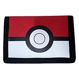 Portafoglio Pokemon Poke Ball Velcro