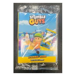 Stumble Guys Card Stumble-Verse Raccoglitore con 1 Busta e Magazine