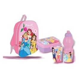 OEM Zaino 3D Bambina con Gift Set 3 In 1 Disney Princess