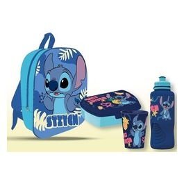 OEM Zaino 3S Bambino con Gift Set 3 in 1 Lilo e Stitch Stitch