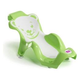 Okbaby 794 Buddy Sdraietta Anatomica con Seduta in Gomma Antiscivolo per il Bagnetto del Neonato 0-8 Mesi Verde