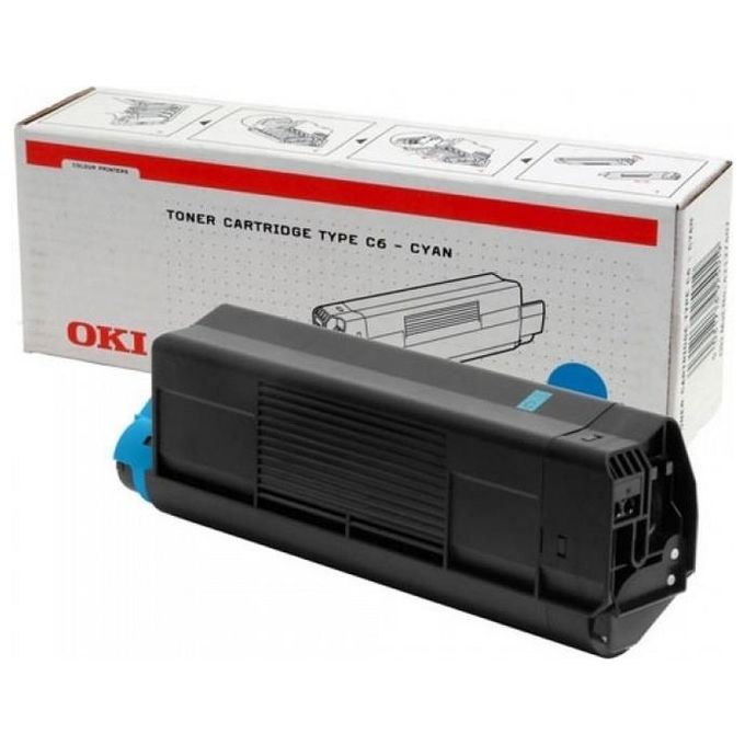 OKI Cartuccia Toner Ciano C5100n C5300n C5200 C5400 Fino A 5000 Pagine