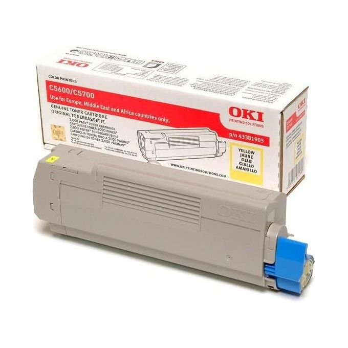 OKI Cartuccia Toner Giallo C5600 5700