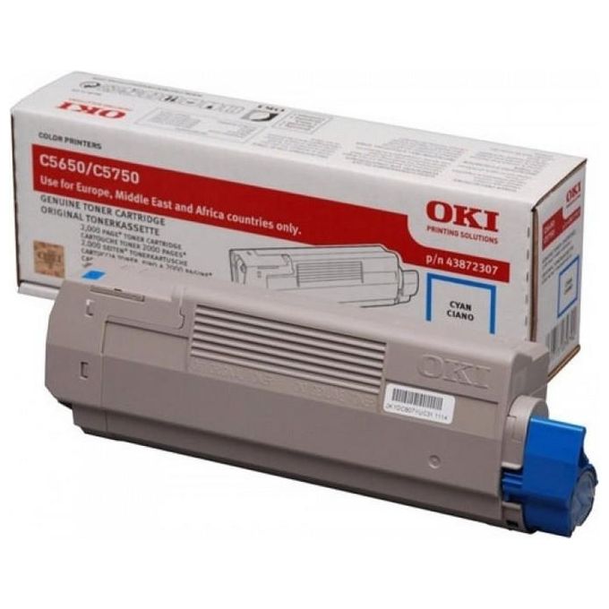 OKI Toner Ciano C5650 5750 2000 Pag