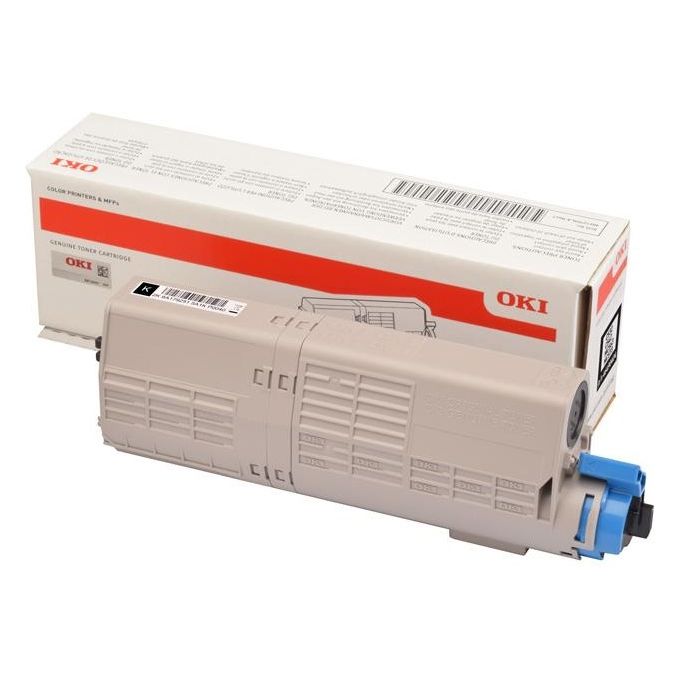 OKI 46490404 Cartuccia Toner Nero per Stampanti C532 C542 e Multifunzione MC563 MC573 Resa 1500 Pagine colore Nero