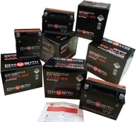 Okyami Batteria Litio Litz8Vadatta Per Start & Stop