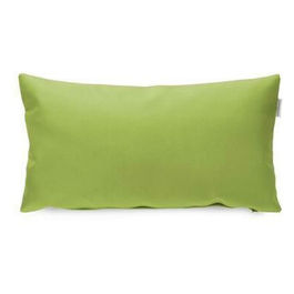 cuscino divano ergonomico sagomato verde 44 sfoderabile 40x40x10cm