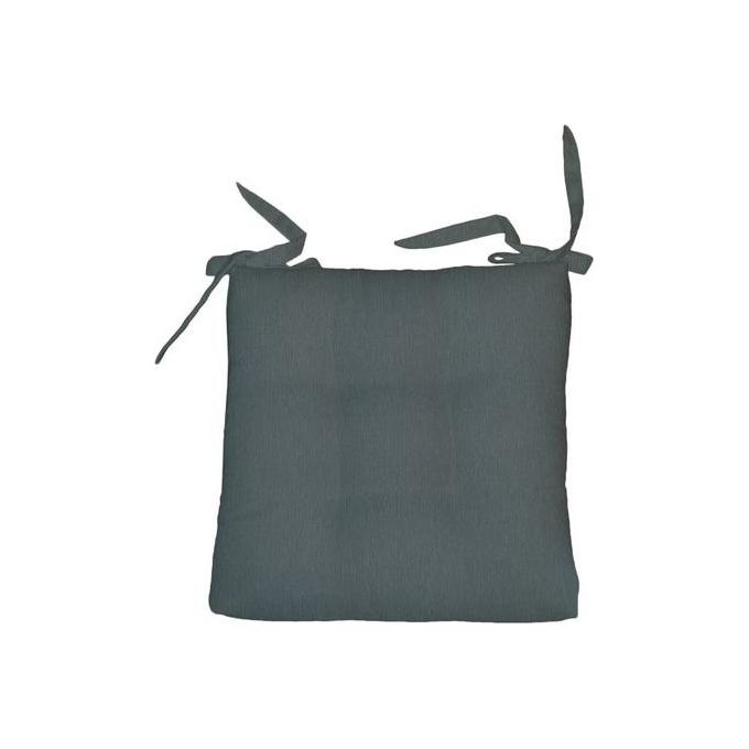 Olibo Cuscino Soft 40x40cm con Lacci 2301 Grigio