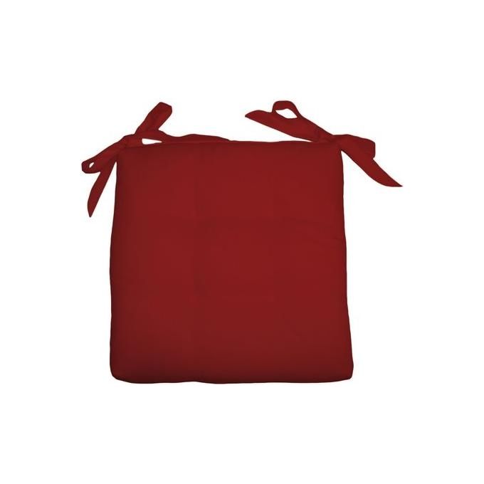 Olibo' Cuscino Soft 40x40cm con Lacci 4701 Bordeaux